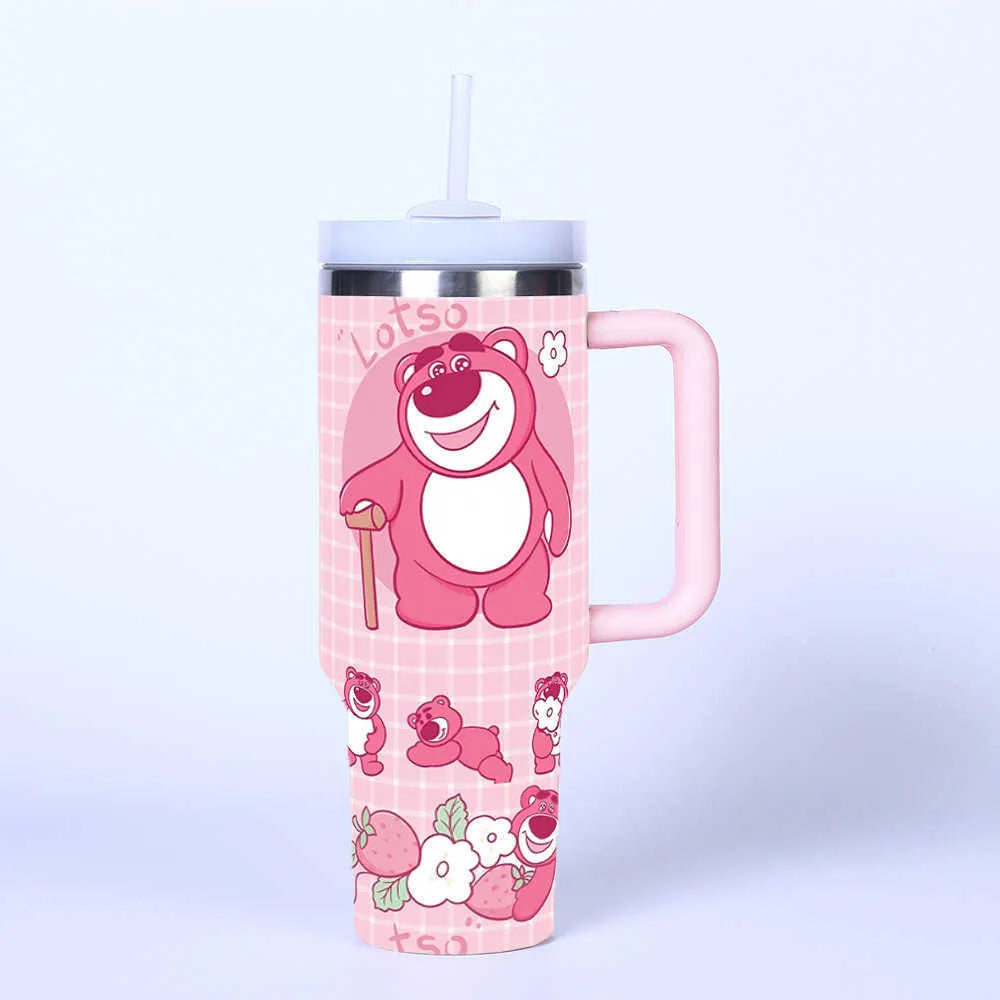Blush Bear Stainless Steel Tumbler