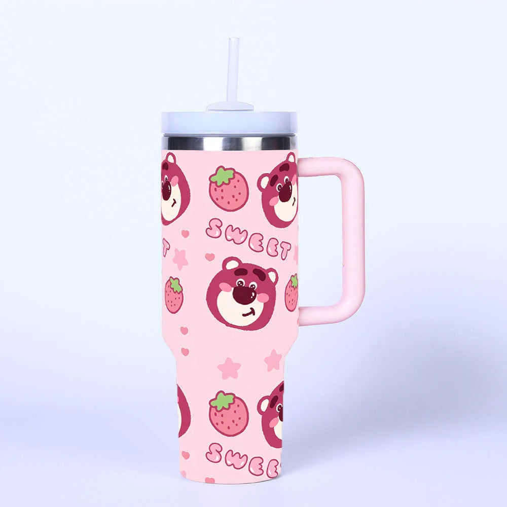 Blush Bear Stainless Steel Tumbler