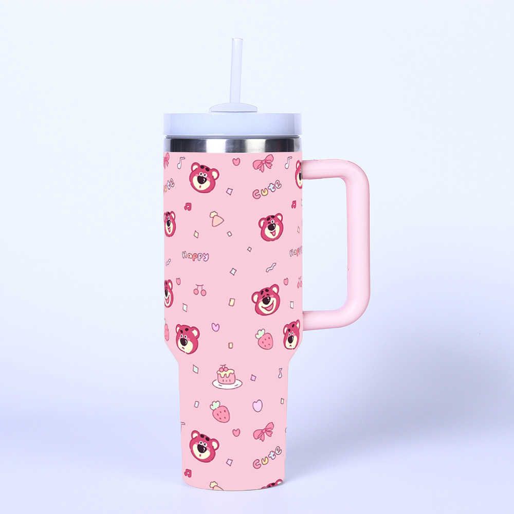 Blush Bear Stainless Steel Tumbler