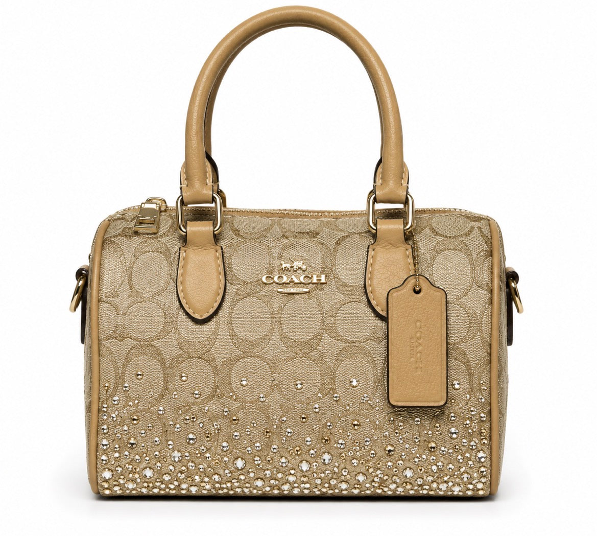 Coach Sparkling Barrel Handbag