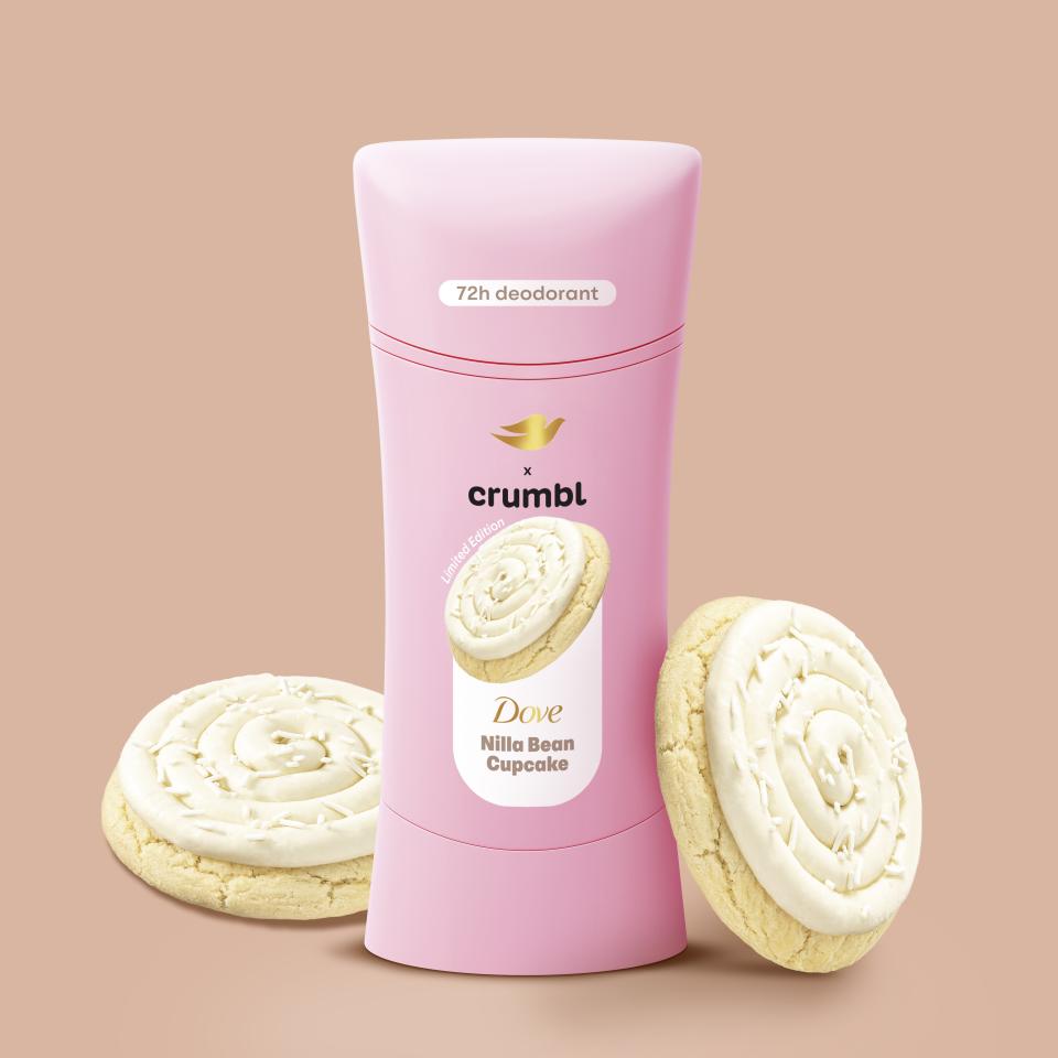 Dove x Crumbl Nilla Bean Cupcake Deodorant