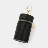 Rhinestone pouch keychain