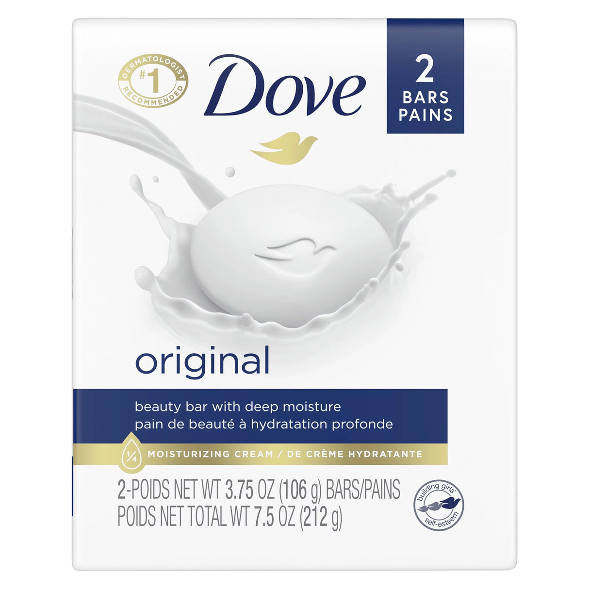 Dove Original 2 Bar Soap