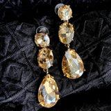 Zephyr Champagne Drop Earrings