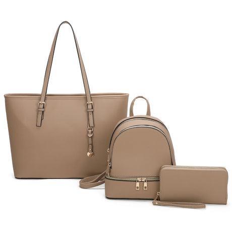 Saffiano Backpack 3-in-1 Set