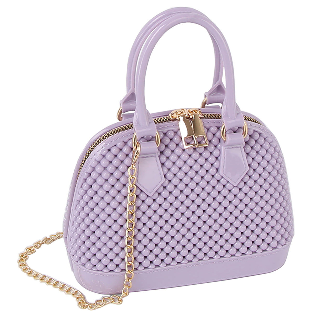 Beaded Candy Jelly Dome Satchel