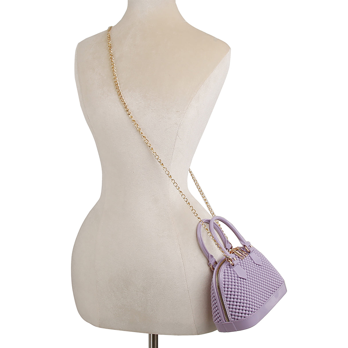 Beaded Candy Jelly Dome Satchel
