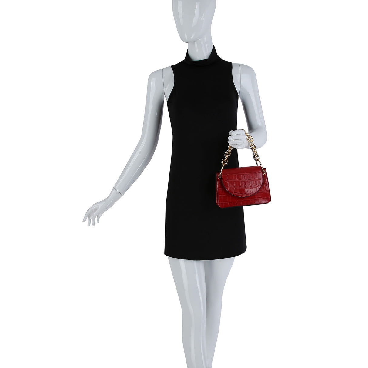 Croc Chain Link Convertible Bag Fanny Pack