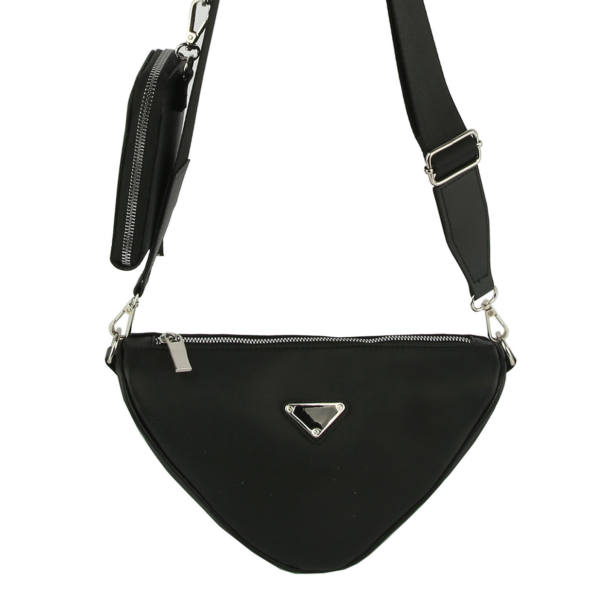 Fashion Triangle 2-in-1 Crossbody Bag
