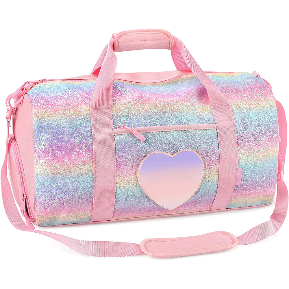 Little Girl's Glitter Duffel Bag
