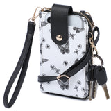Zai Butterfly Crossbody Wallet
