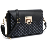 Monogram Clasp Flap Crossbody Bag