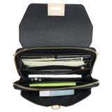 Monogram Clasp Flap Crossbody Bag