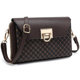 Monogram Clasp Flap Crossbody Bag