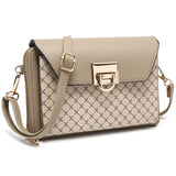 Monogram Clasp Flap Crossbody Bag
