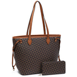 Jackie Monogram 2-in-1 Shopper