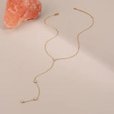Treasure Long Y Shape Necklace