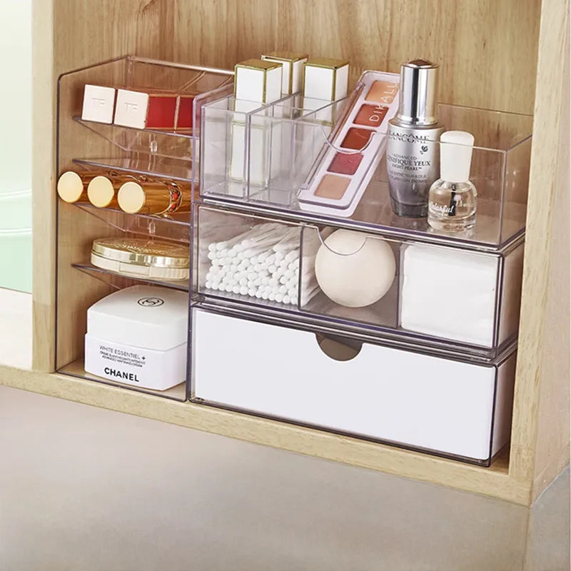 Transparent Desktop Organizing Box