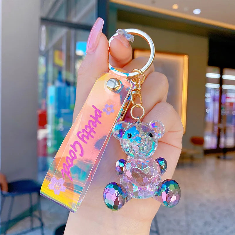 Resin Bear Keychain