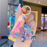 Resin Bear Keychain