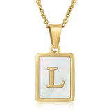 Initial Gold Necklace