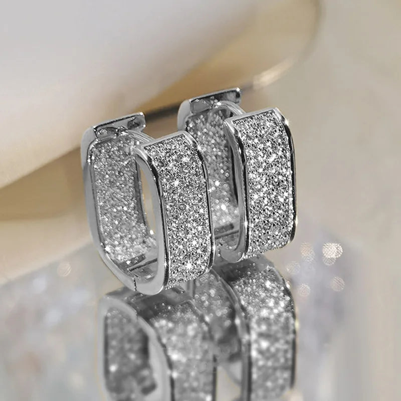 Italy Rhinestone Earrings
