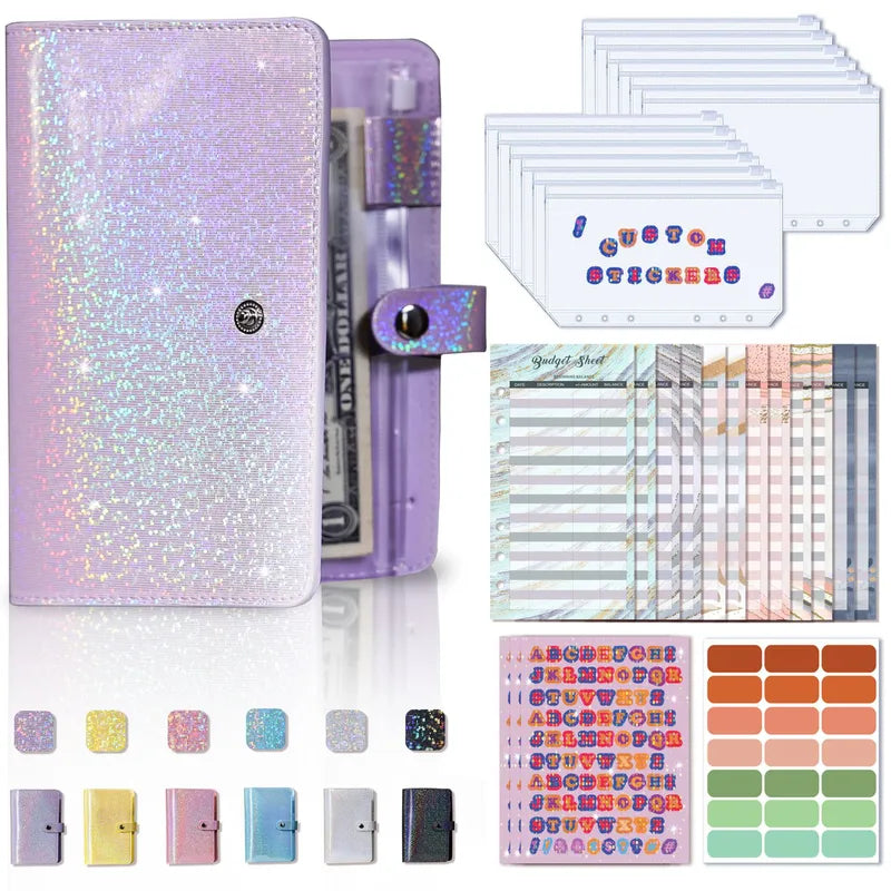 Shimmery Budget Binder