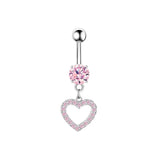 Fashion Stainless Steel Navel Rings