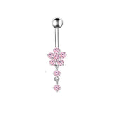Fashion Stainless Steel Navel Rings