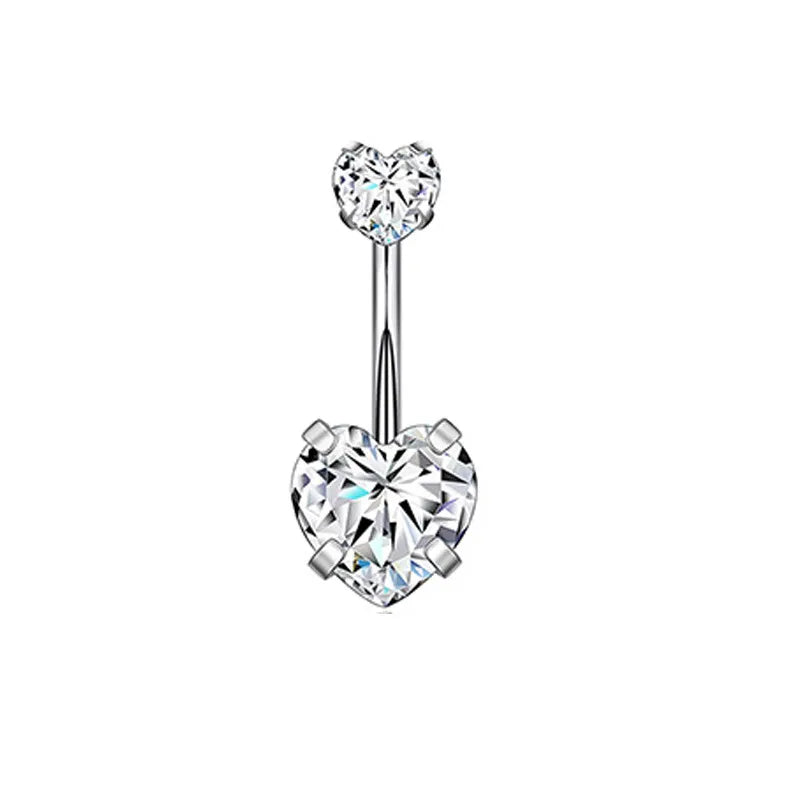 Fashion Stainless Steel Navel Rings