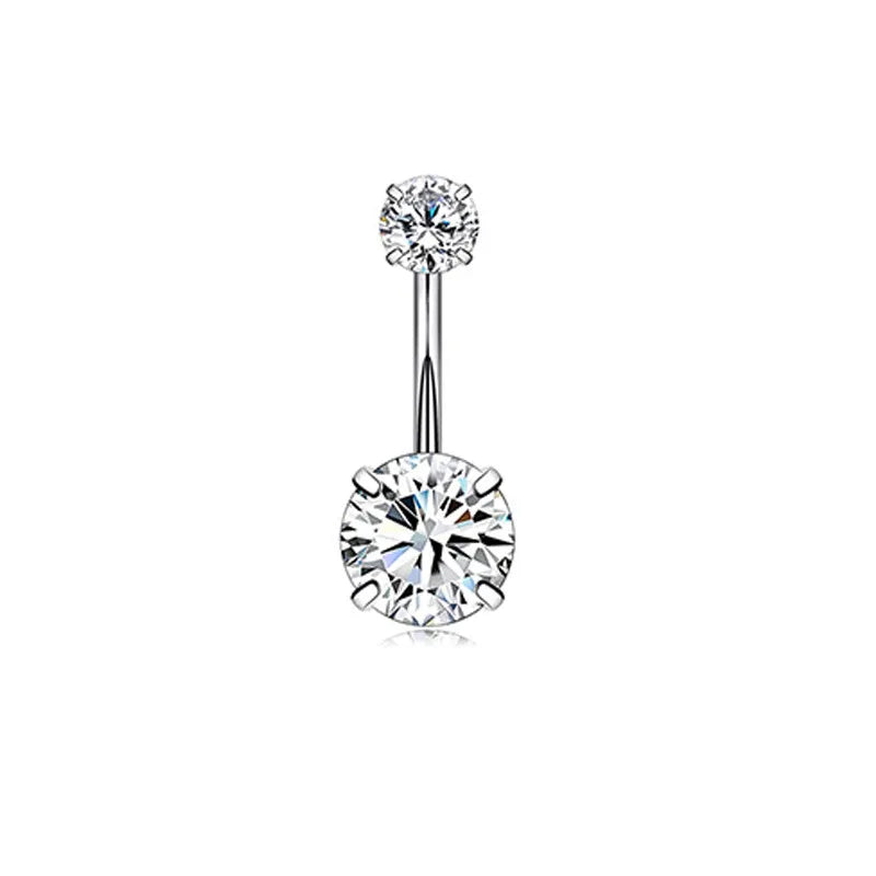 Fashion Stainless Steel Navel Rings