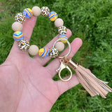 Silicon Beaded Keychain