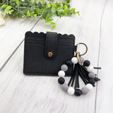 Beaded Flat Wallet