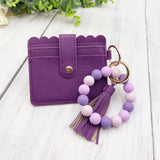Beaded Flat Wallet