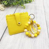 Beaded Flat Wallet