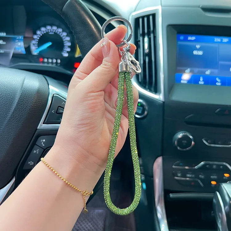 Rhinestone Keychain Strap