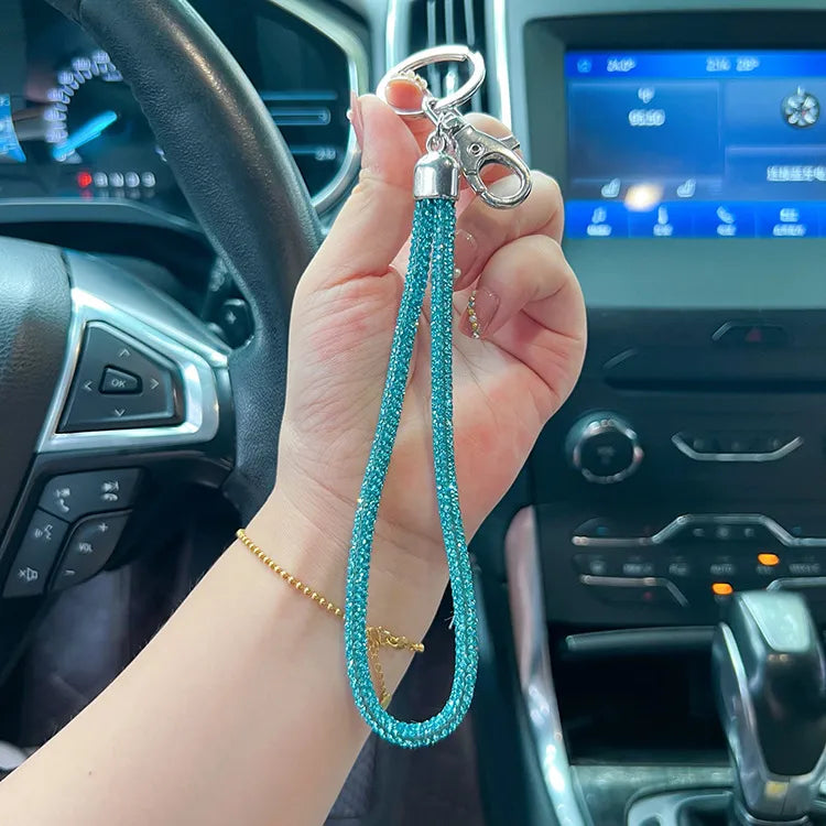 Rhinestone Keychain Strap
