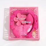 Plumeria Spa Head Band & Claw Clip Set
