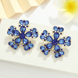 Spring Flower Gem Earrings