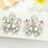Spring Flower Gem Earrings