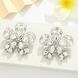 Spring Flower Gem Earrings