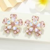 Spring Flower Gem Earrings