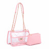Quilt Transparent 2-in-1 Classic Shoulder Bag