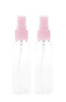 Clear Spray Bottle Set