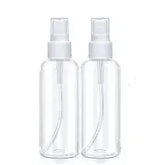 Clear Spray Bottle Set