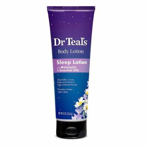 Dr. Teal's Nighttime Therapy Body Lotion with Melatonin 8oz