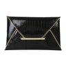 Croc Evening Envelope Clutch