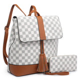 Fashion Monogram Flap 2-in-1 Backpack