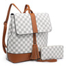 Fashion Monogram Flap 2-in-1 Backpack