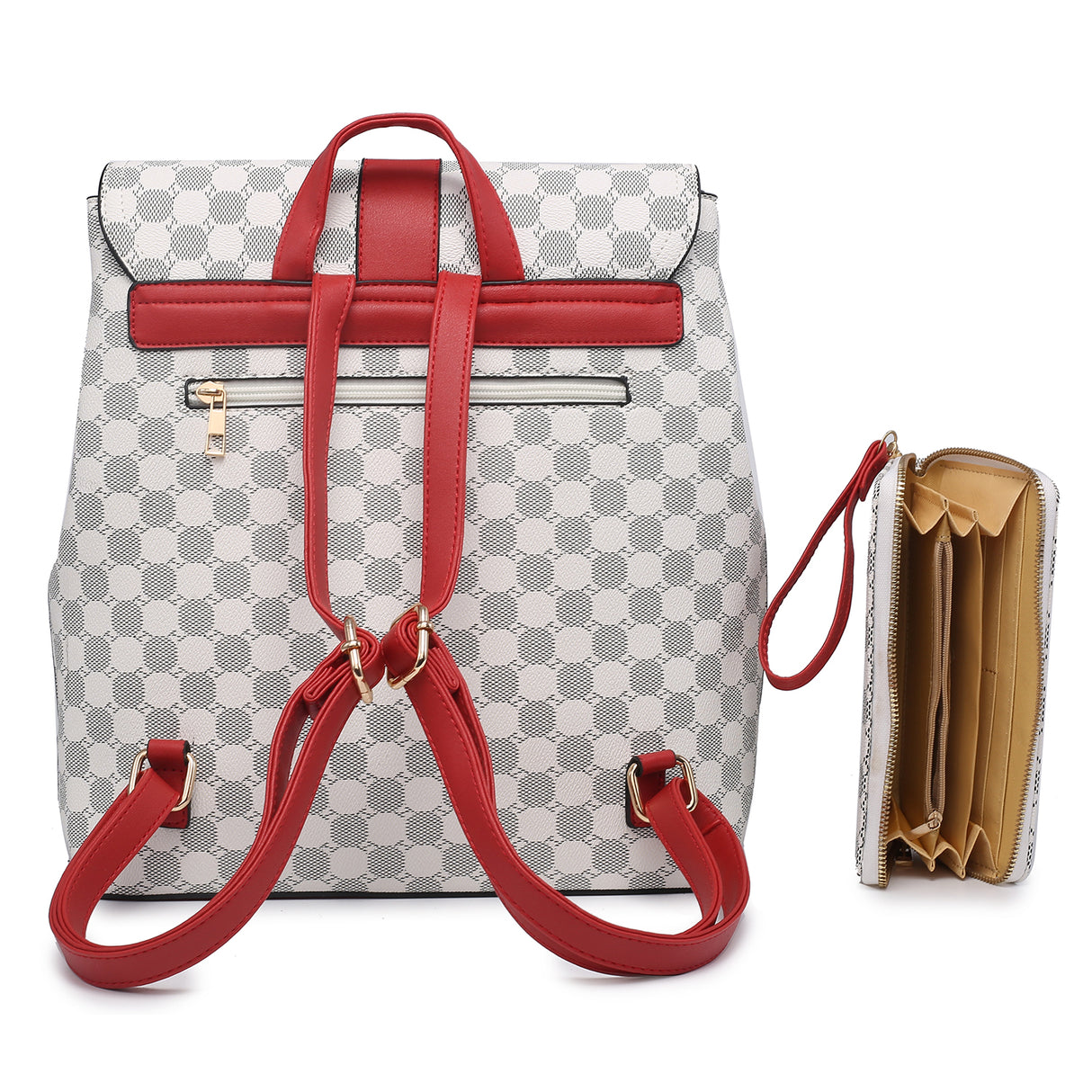 Fashion Monogram Flap 2-in-1 Backpack